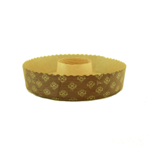 Papieren Bakvorm Tulband ø 18,5 cm (Set van 5)