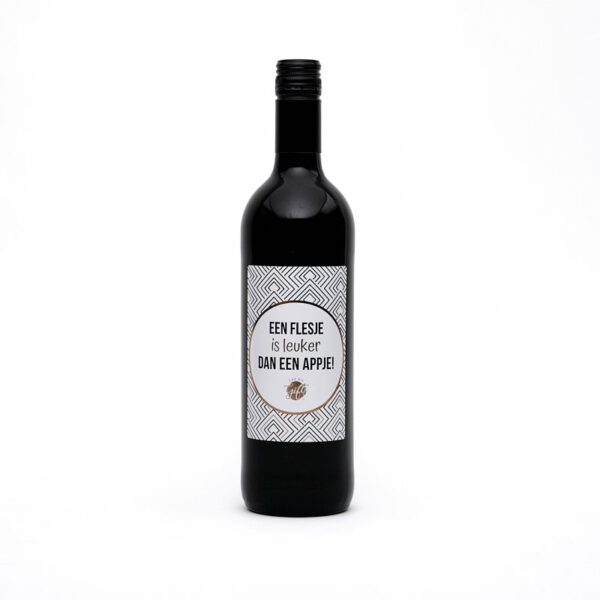 Cadeau rode fles merlot wijn online kopen